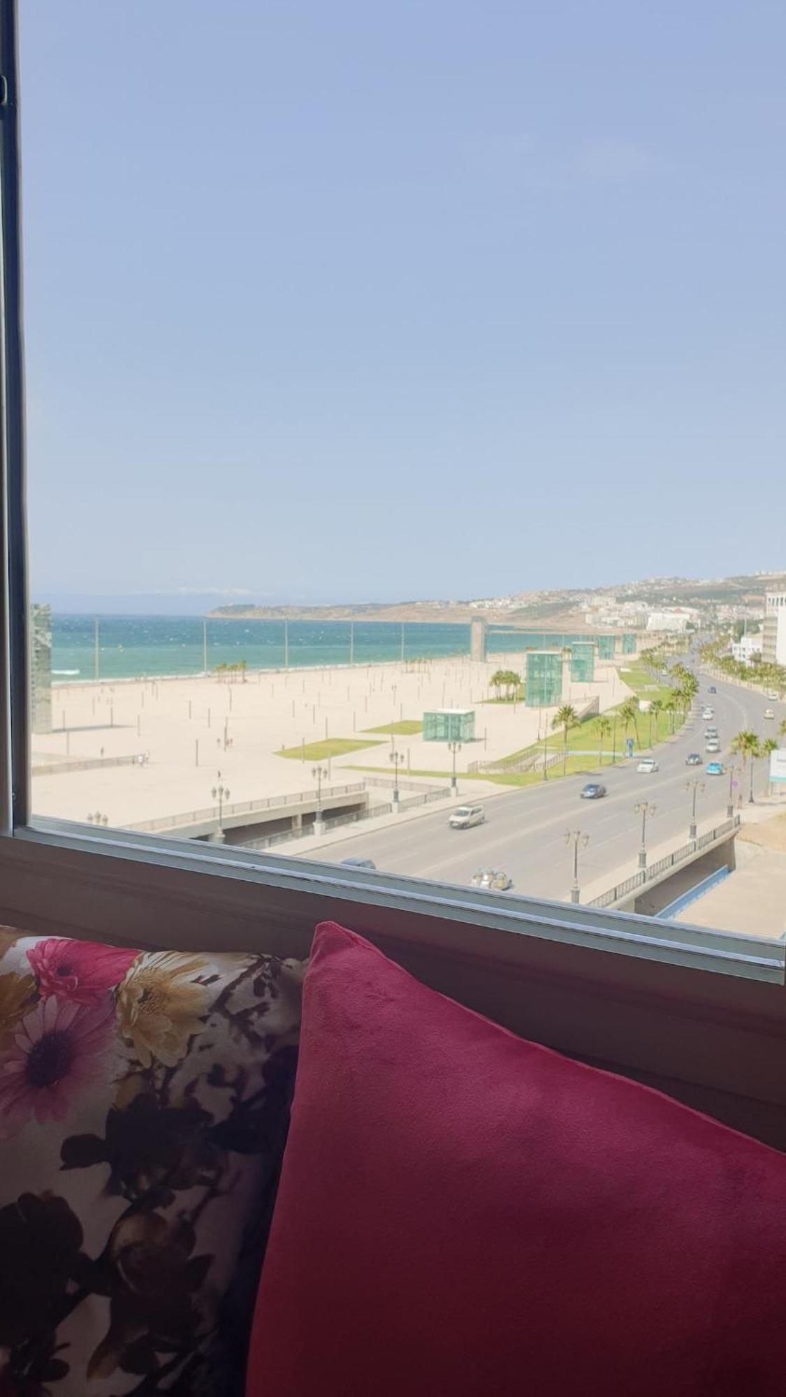 Panoramic Sea And Bolvar Mohamed 6 View * Tangier